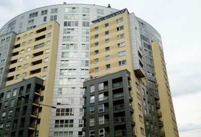 Remont dwóch tarasów o powierzchni 120m2 , 15-piętrze rok.2009 Warszawa ul.Bukowińska 24a Rezydencja pod Orłem